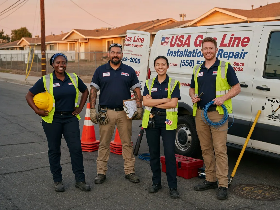 Gas Line Installation company in Adel, IA